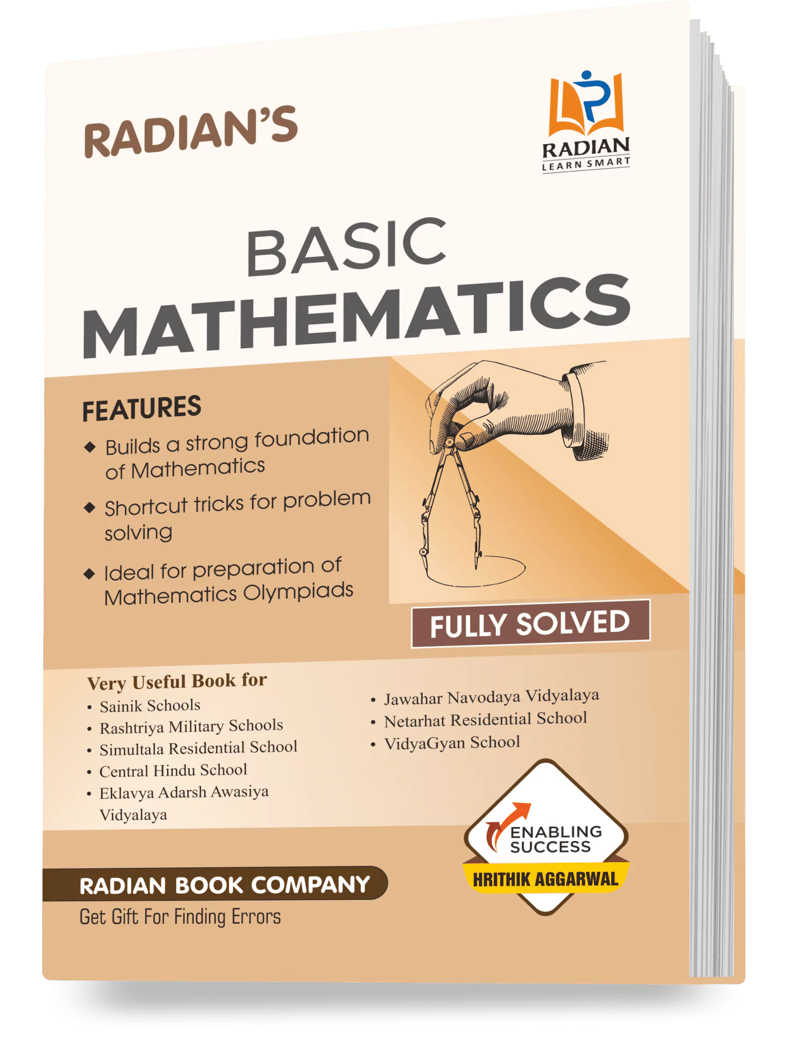 Basic Mathematics Guide Book for JNV, Sainik School (AISSEE), RMS, Class 5-8 and Other Entrance & Competitive Exams in English 2024